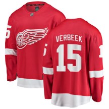 Youth Fanatics Branded Detroit Red Wings Pat Verbeek Red Home Jersey - Breakaway