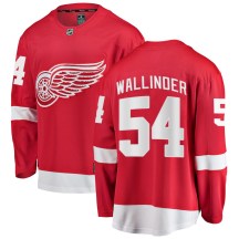 Youth Fanatics Branded Detroit Red Wings William Wallinder Red Home Jersey - Breakaway Youth Fanatics Branded Detroit Red Wings William Wallinder Red Home Jersey - Breakaway