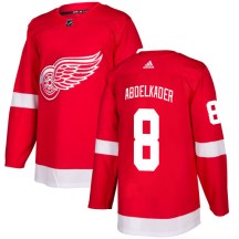 Men's Adidas Detroit Red Wings Justin Abdelkader Red Jersey - Authentic