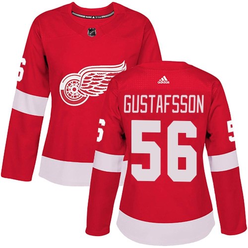 Women's Adidas Detroit Red Wings Erik Gustafsson Red Home Jersey - Authentic Women's Adidas Detroit Red Wings Erik Gustafsson Red Home Jersey - Authentic