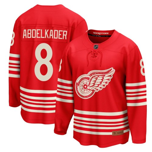 Youth Fanatics Detroit Red Wings Justin Abdelkader Red Centennial Jersey - Breakaway Youth Fanatics Detroit Red Wings Justin Abdelkader Red Centennial Jersey - Breakaway