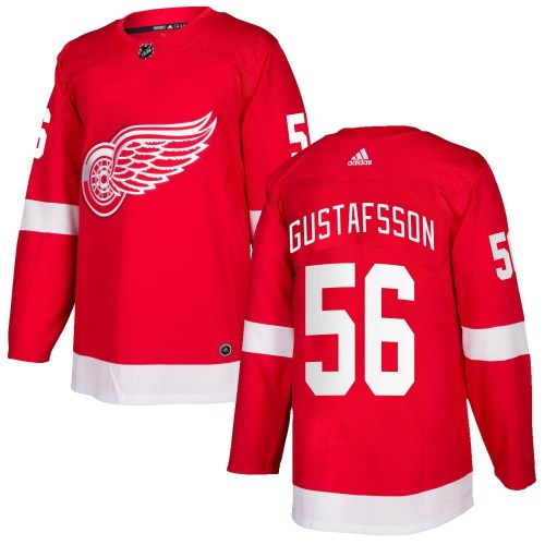 Men's Adidas Detroit Red Wings Erik Gustafsson Red Home Jersey - Authentic Men's Adidas Detroit Red Wings Erik Gustafsson Red Home Jersey - Authentic