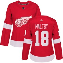 Women's Adidas Detroit Red Wings Kirk Maltby Red Home Jersey - Authentic Women's Adidas Detroit Red Wings Kirk Maltby Red Home Jersey - Authentic