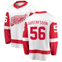 Men's Fanatics Branded Detroit Red Wings Erik Gustafsson White Away Jersey - Breakaway Men's Fanatics Branded Detroit Red Wings Erik Gustafsson White Away Jersey - Breakaway