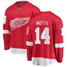 Men's Fanatics Branded Detroit Red Wings Tyler Motte Red Home Jersey - Breakaway Men's Fanatics Branded Detroit Red Wings Tyler Motte Red Home Jersey - Breakaway