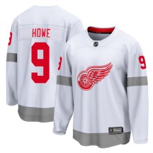 Men's Fanatics Branded Detroit Red Wings Gordie Howe White 2020/21 Special Edition Jersey - Breakaway