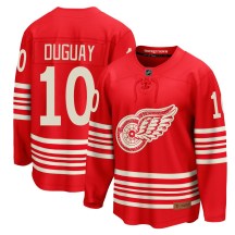Men's Fanatics Detroit Red Wings Ron Duguay Red Centennial Jersey - Breakaway Men's Fanatics Detroit Red Wings Ron Duguay Red Centennial Jersey - Breakaway