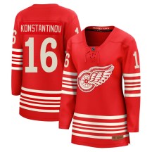 Women's Fanatics Detroit Red Wings Vladimir Konstantinov Red Centennial Jersey - Breakaway Women's Fanatics Detroit Red Wings Vladimir Konstantinov Red Centennial Jersey - Breakaway