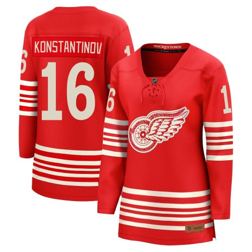 Women's Fanatics Detroit Red Wings Vladimir Konstantinov Red Centennial Jersey - Breakaway Women's Fanatics Detroit Red Wings Vladimir Konstantinov Red Centennial Jersey - Breakaway