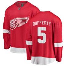 Youth Fanatics Branded Detroit Red Wings Brogan Rafferty Red Home Jersey - Breakaway